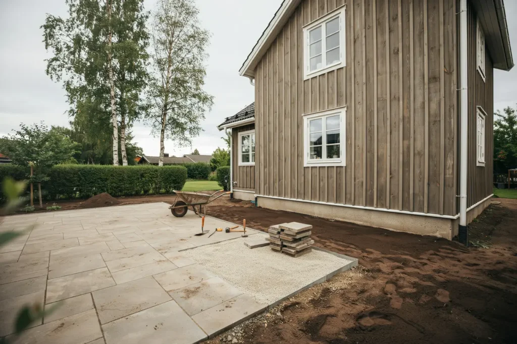 augusti r perfekt f r att anl gga g ngar och stenytor p tomten s hinner du klart f re h stregnen
